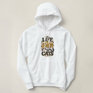 Camiseta Vida é Melhor Com Gatos