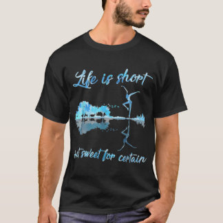 Camiseta Vida Écurta Masdoce Para Certas Guitarra