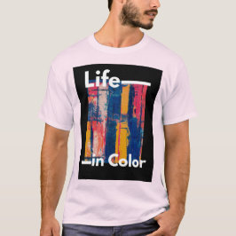 Camiseta Vida em cores