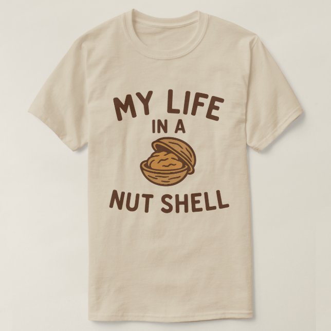 Camiseta Vida em poucas palavras (Frente do Design)