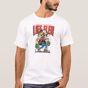 Camiseta Vida Flex Street Fox – Roupas Urbanas de Rua Anima