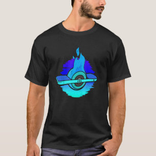 Camiseta vida flutuante do proprietário de uma roda