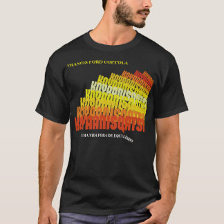 Camiseta Vida Koyaanisqatsi Fora do Saldo 1982