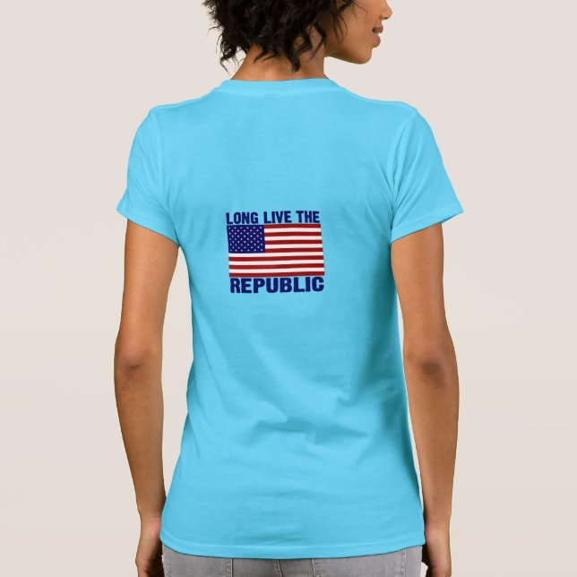 Camiseta Vida Longa À República (Verso)
