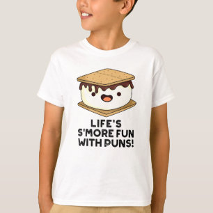 Camiseta Vida Mais Divertida Com Peças Engraçadas De Comida