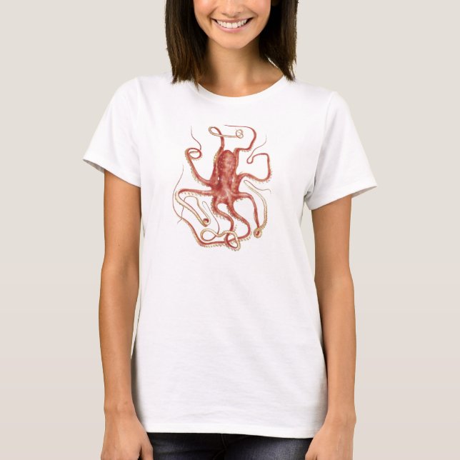 Camiseta vida marinha (Frente)