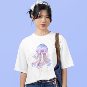 Camiseta Vida Marinha de Água-Viva