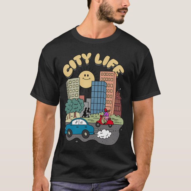 CAMISETA VIDA NA CIDADE (Frente)