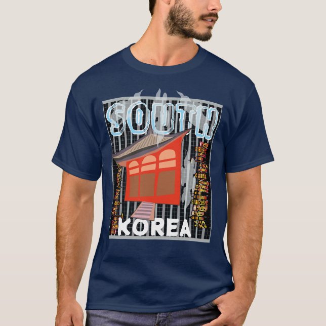 Camiseta Vida na Cidade da Coreia do Sul (Frente)