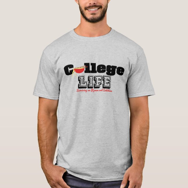 Camiseta Vida na Faculdade (Frente)