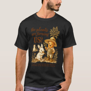Camiseta Vida na Fazenda Jardinagem Vida Rural As Plantas S