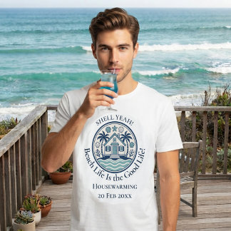 Camiseta Vida na Praia, Boa Vida | Vibrações Tropicais de A