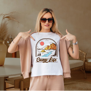 Camiseta Vida no acampamento