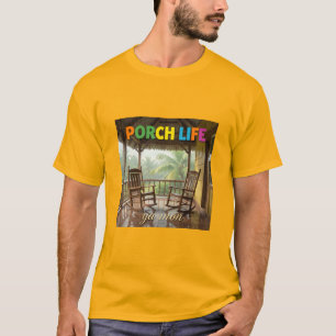 Camiseta vida no alpendre da jamaica