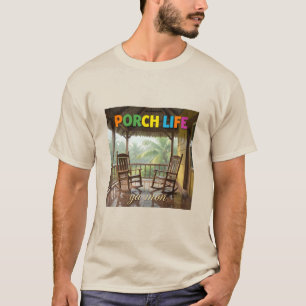 Camiseta vida no alpendre da jamaica