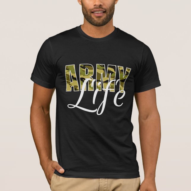 CAMISETA VIDA NO EXÉRCITO (Frente)
