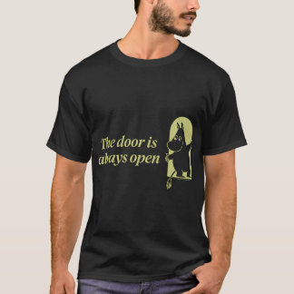 Camiseta Vida no Jardim Moomin no Vale Moomin Floral Verde
