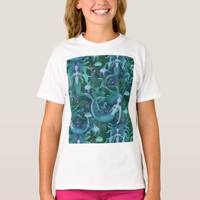 Camiseta Vida no oceano (Frente)