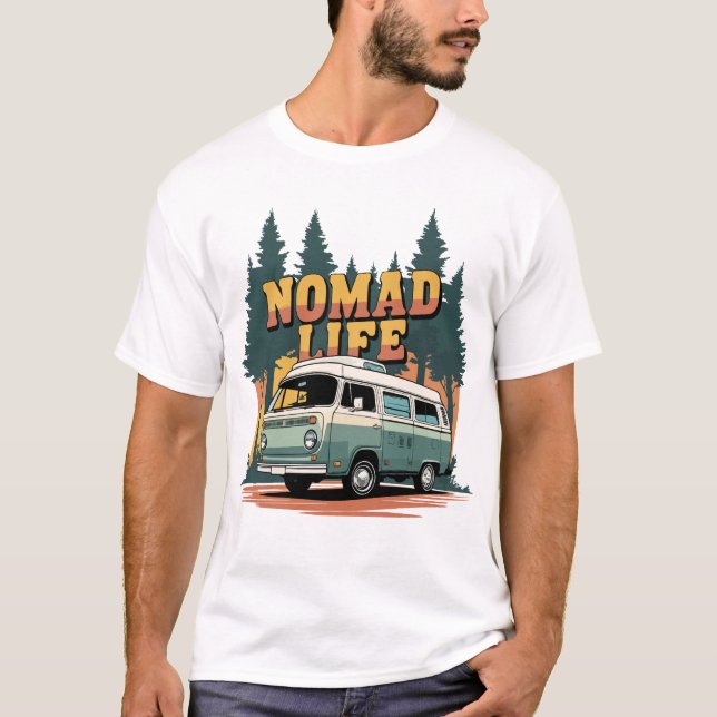 Camiseta Vida Nomad (Frente)