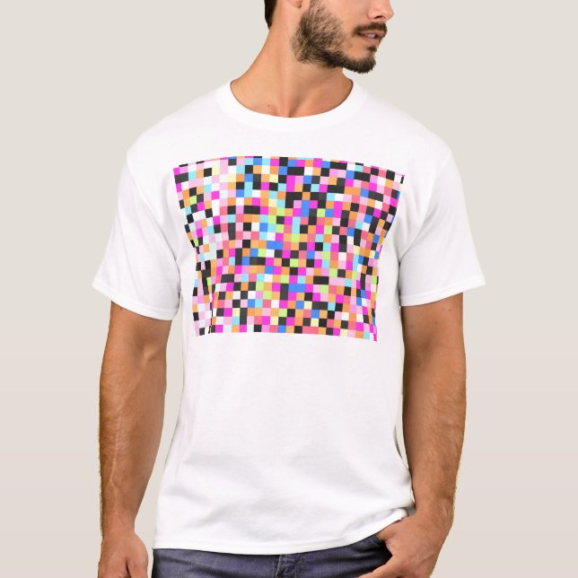 Camiseta Vida noturno (funk do pixel) (Frente)