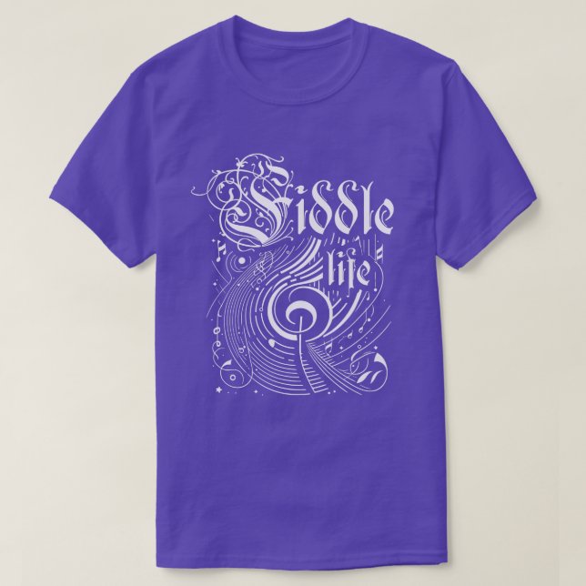 Camiseta Vida ociosa do Wavy Music (Frente do Design)