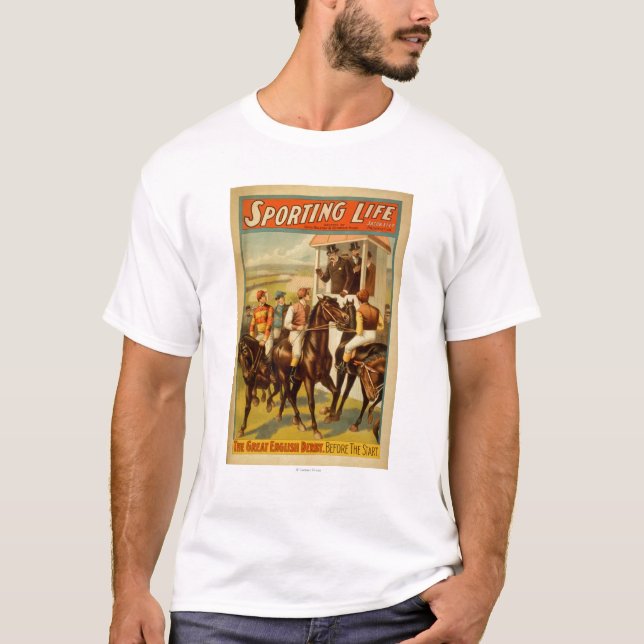 Camiseta Vida ostentando - o grande teatro de Derby do (Frente)