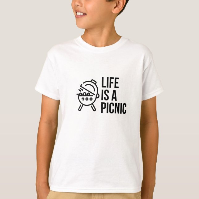CAMISETA VIDA PICNIC (Frente)