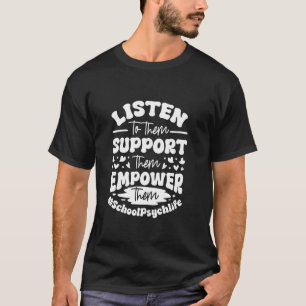 Camiseta Vida Psicológica Escolar Professor de Psicologia P