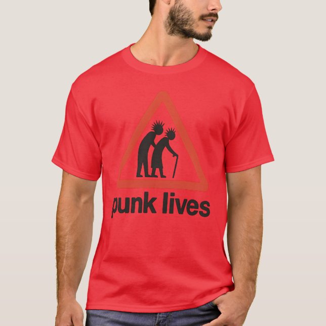 Camiseta vida punk (Frente)