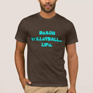 Camiseta Vida retro de VB da praia