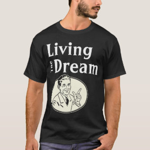 Camiseta Vida retro o t-shirt escuro ideal