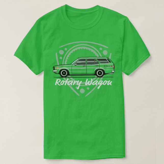 Camiseta Vida Rotativa Multicolorido (Frente do Design)