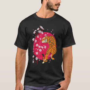 Camiseta Vida Selvagem Ásia Animais Selvagem Predator Cerej