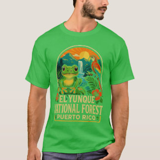 Camiseta Vida Selvagem da Floresta Nacional El Yunque Porto
