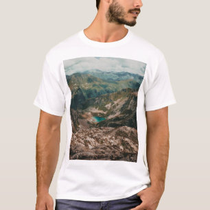 Camiseta Vida Selvagem do Lago Montanha: Serenidade Elevada