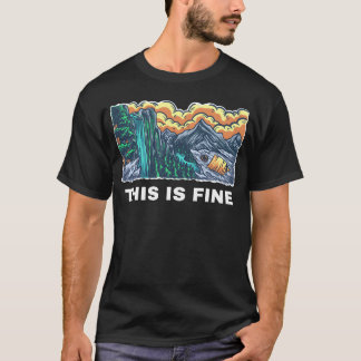 Camiseta Vida Selvagem Para Amantes de Acampamento vintage