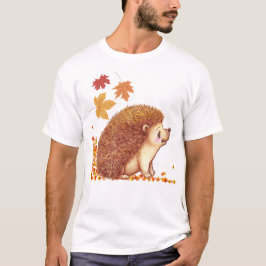 Camiseta Vida Selvagem - Porco no Outono/Queda Unisex