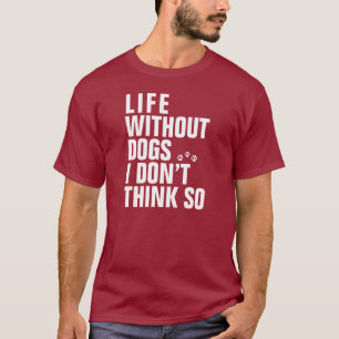 CAMISETA VIDA SEM CÃES