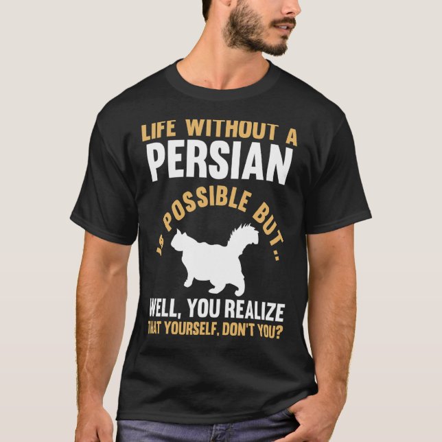 Camiseta Vida sem Persa (Frente)