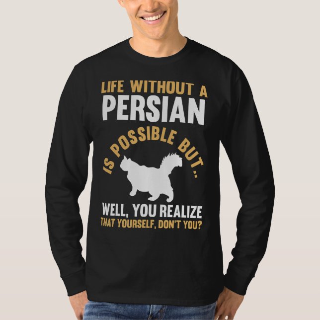 Camiseta Vida sem Persa (Frente)