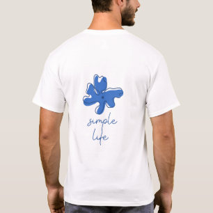 Camiseta Vida Simples Minimalismo