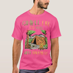 Camiseta Vida Simples Também Significa Felicidade Simples -