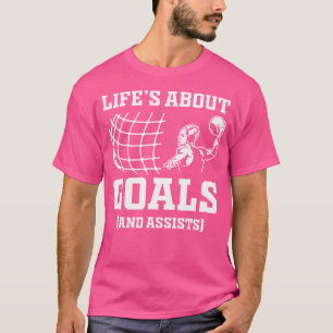 Camiseta Vida Sobre Metas Pólo Aquático Legal Pólo Aquático