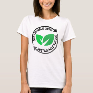 Camiseta Vida Sustentável, Futuro Sustentável.w