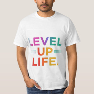 Camiseta vida útil de nível superior