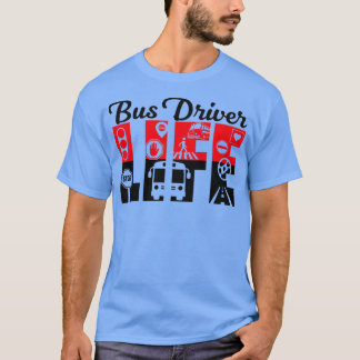 Camiseta Vida útil do driver de barramento 7