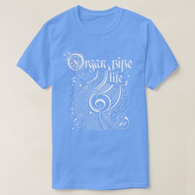 Camiseta Vida útil do pipe do Wavy Music (Frente do Design)