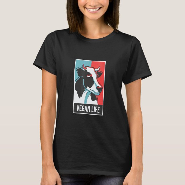 Camiseta Vida Vegana (Frente)