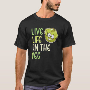 Camiseta Vida Viva Na Alface Veg Vegetable Vegan Lifes