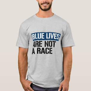 Camiseta Vidas Azuis não são uma corrida